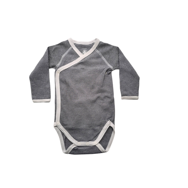 Body rayé manches longues