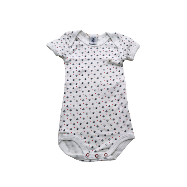 Body manches courtes motif bateau