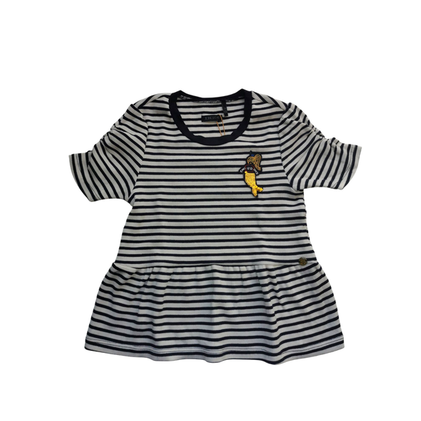 T-Shirts à rayures bleues et blanches