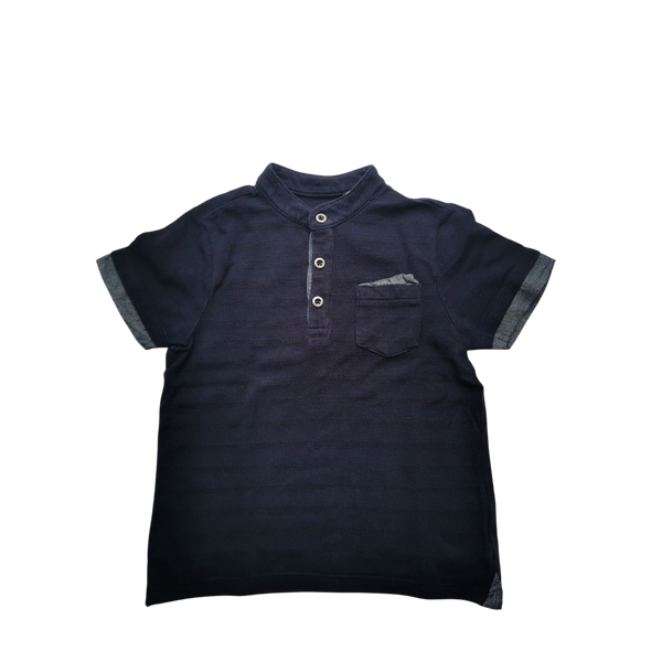 Polo bleu