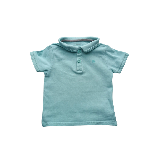 Polo bleu turquoise