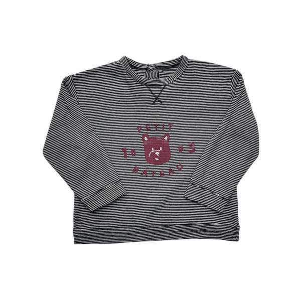 T-Shirt rayé manches longues