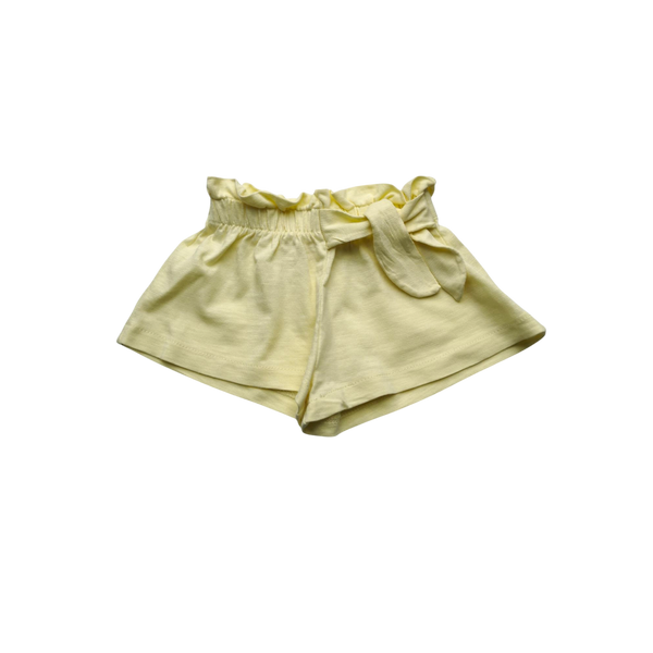 Short jaune clair