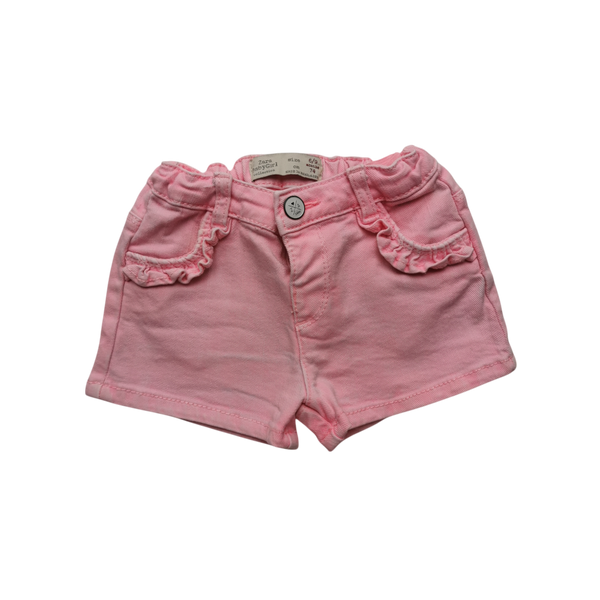 Short en jean rose