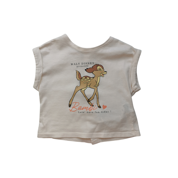 T-Shirt manches courtes beige