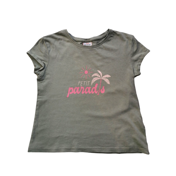 T-Shirt manches courtes vert kaki