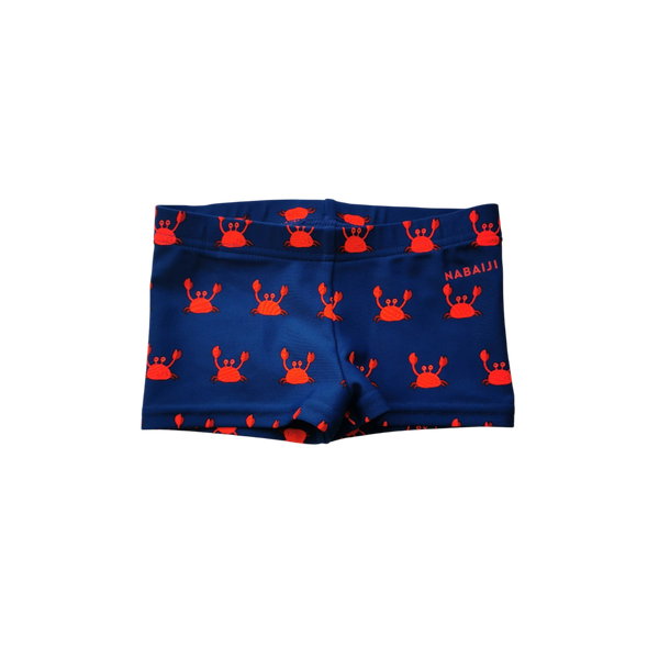 Maillot de bain bleu à motifs