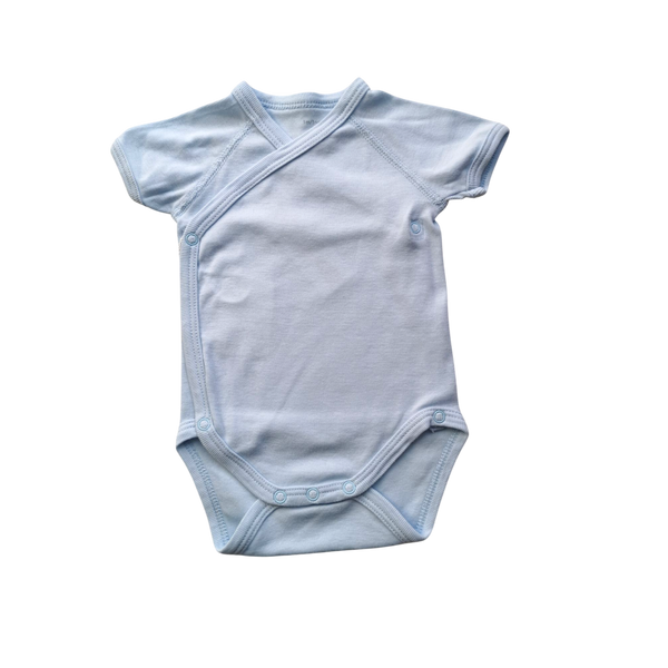 Body bleu clair manches courtes