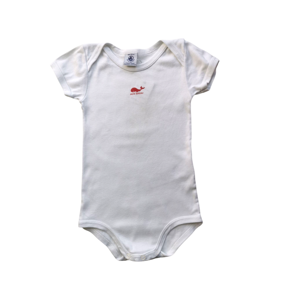 Body blanc manches courtes