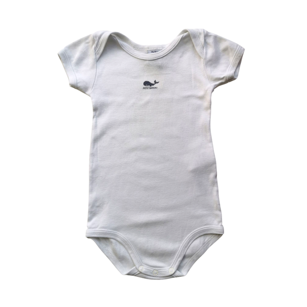 Body blanc manches courtes