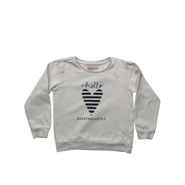 Sweat blanc