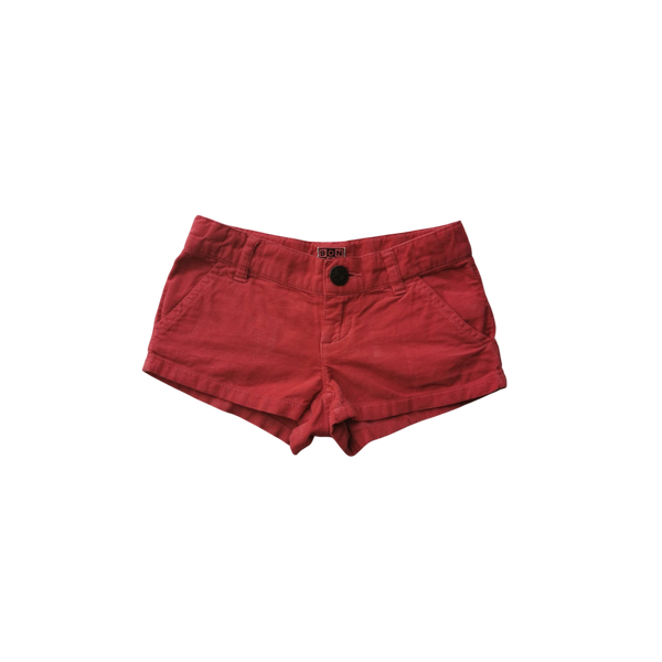 Short rose effet velours