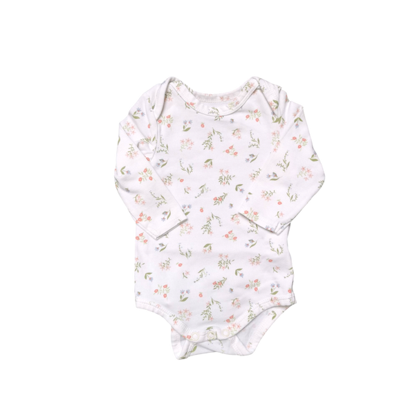 Body fleuri manches longues