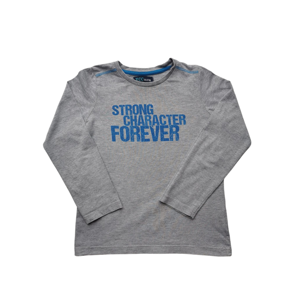T-Shirt gris manches longues