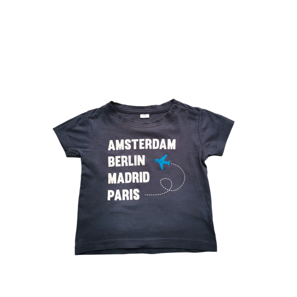 T-Shirt gris manches courtes