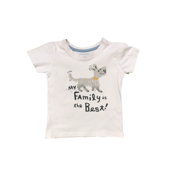 T-Shirt blanc manches courtes