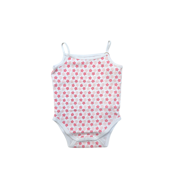 Body à bretelles avec motifs