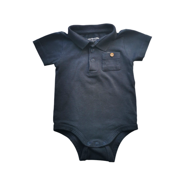 Body polo bleu nuit