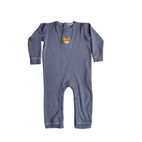 Pyjama rayé bleu