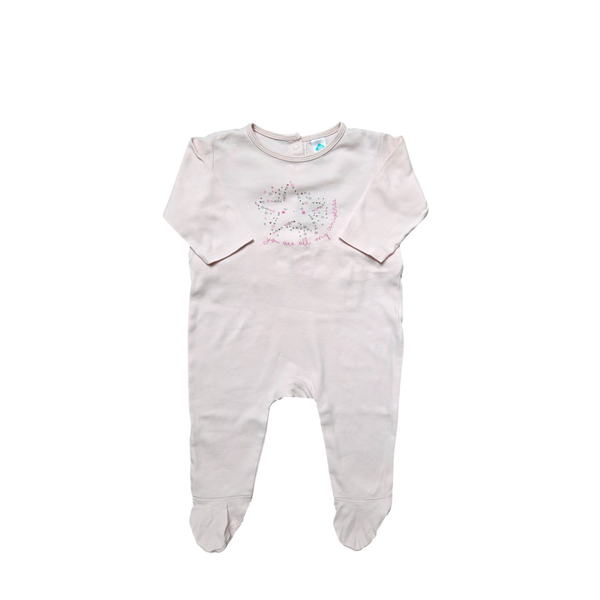 Pyjama rose clair une pièce