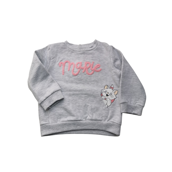 Sweat gris "Marie"