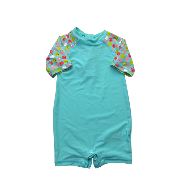 Combinaison de bain turquoise