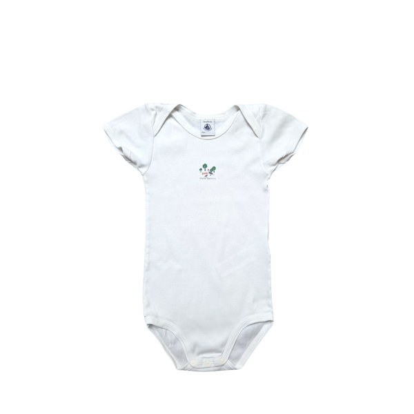 Body blanc manches courtes