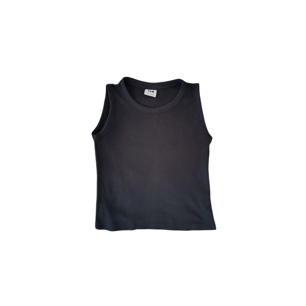 T-Shirt débardeur gris foncé