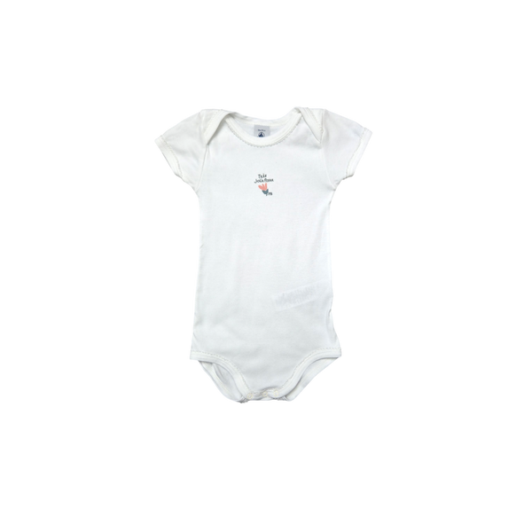 Body blanc manches courtes