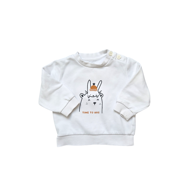 Sweat blanc