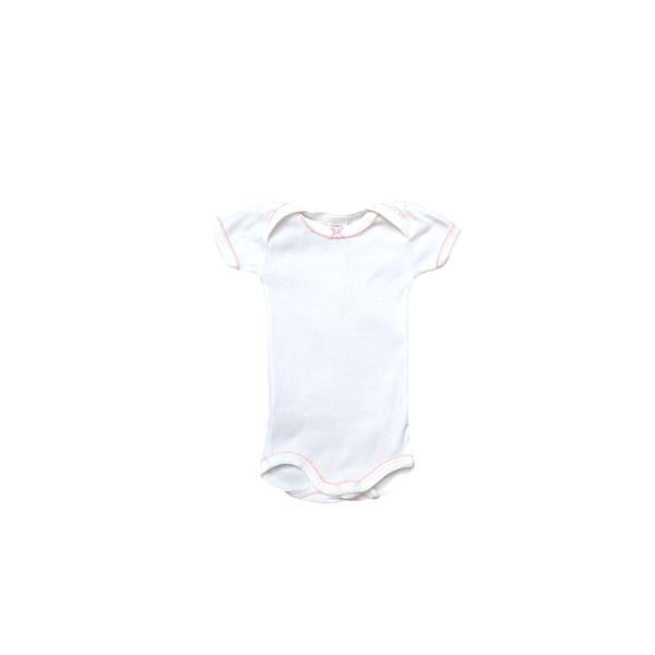 Body blanc manches courtes