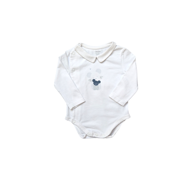 Body blanc avec col