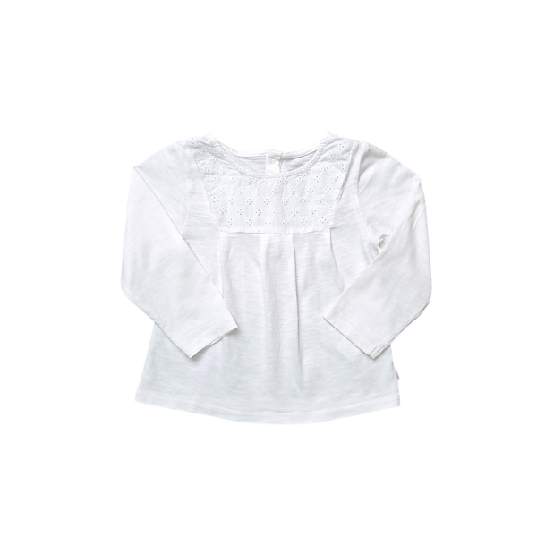 T-Shirt blanc manches longues