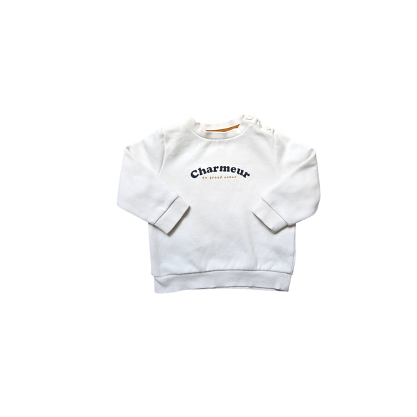 Sweat blanc