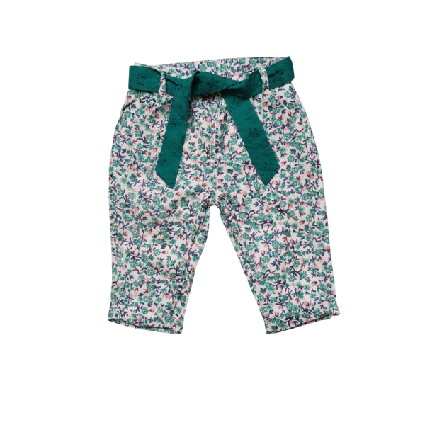 Pantalon léger fleuri