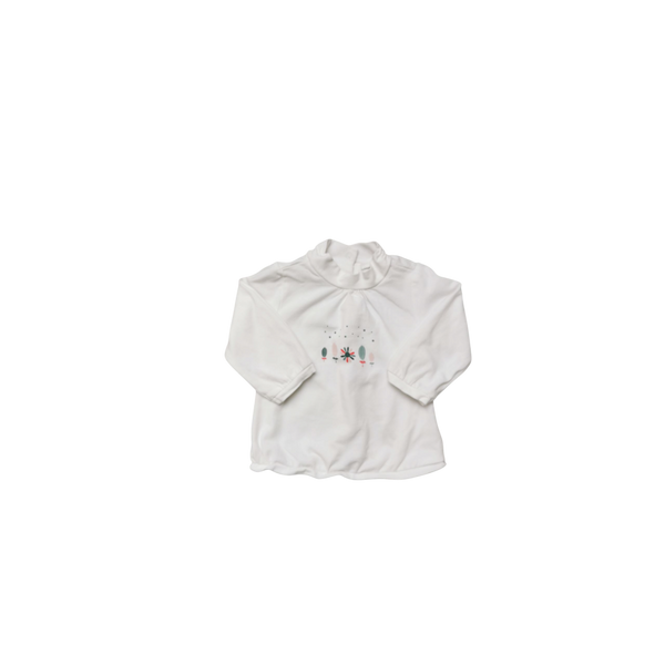 T-Shirt blanc manches longues