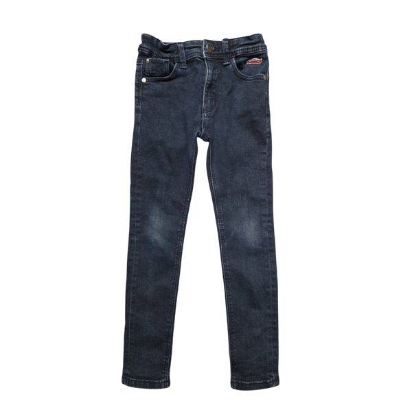 Jean skinny bleu gris