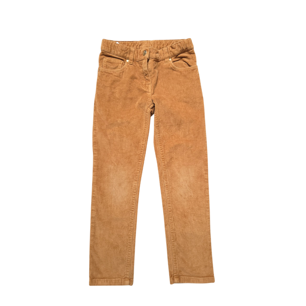 Pantalon ocre en velours
