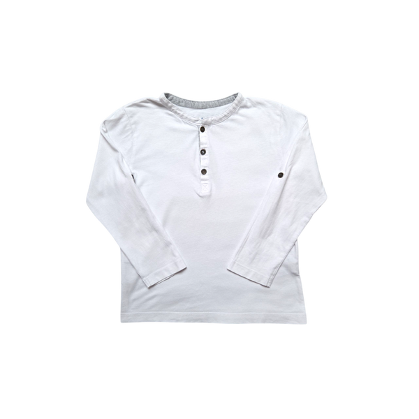 T-Shirt blanc manches longues