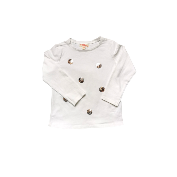 T-Shirt blanc manches longues