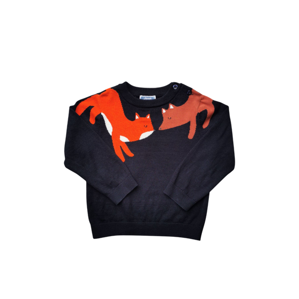 Pull bleu marine