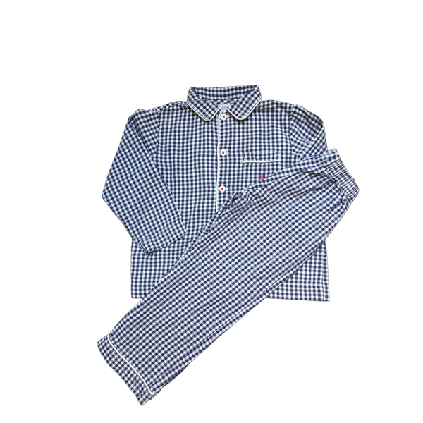 Pyjama à carreaux deux pièces