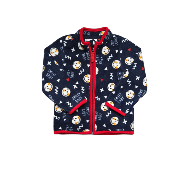 Veste polaire à motifs Smiley