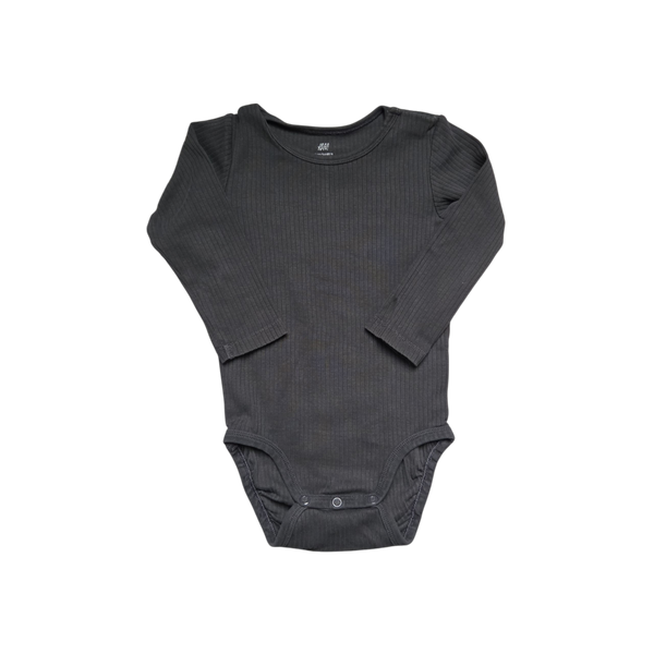 Body gris foncé manches longues
