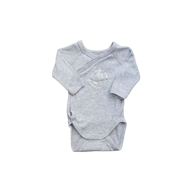 Body gris manches longues