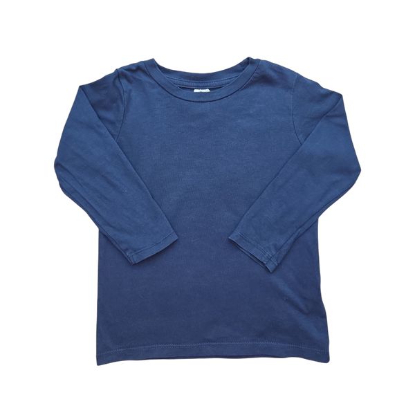 T-Shirt bleu manches longues