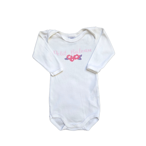Body blanc manches longues