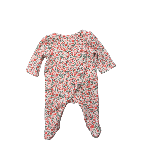 Pyjama fleuri une pièce