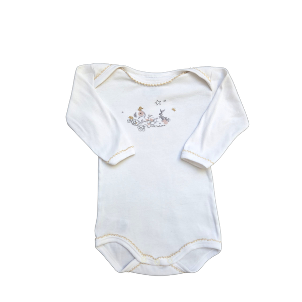 Body blanc manches longues
