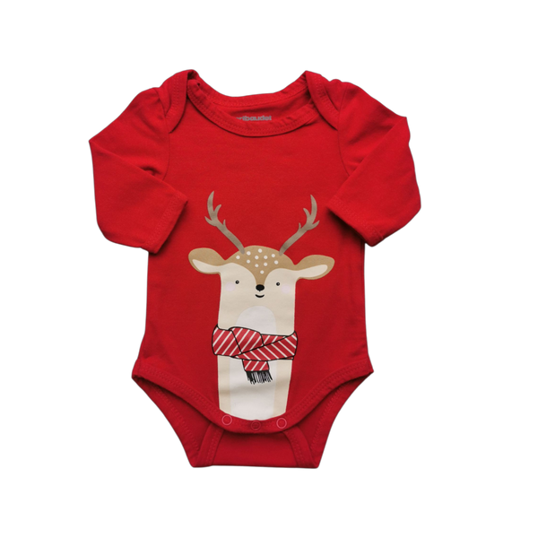 Body de Noël manches longues